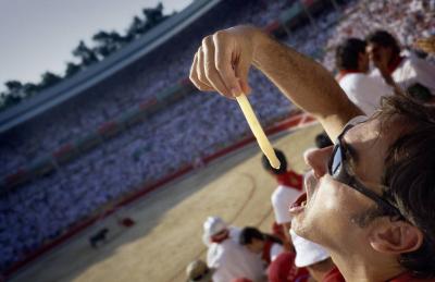 Encierro et corridas dans la Plaza de Toros